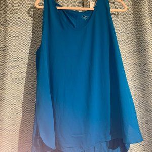 NWT Blue Dressy Tank